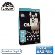 ［CHARM 野性魅力］5.4公斤 海陸龍蝦-盛宴犬 狗飼料 Surf-and-Turf Dog-5.4